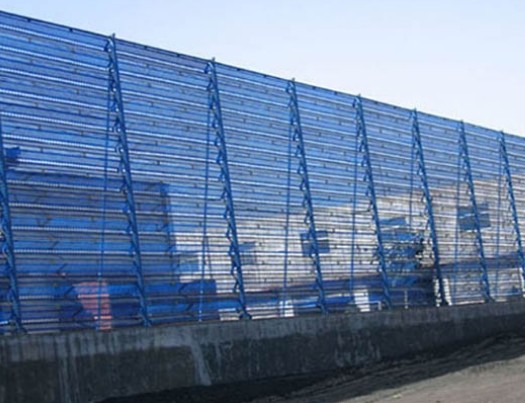 儋州环保扫风墙网架工程